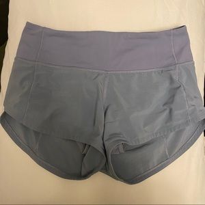 Lululemon Blue Speed up short